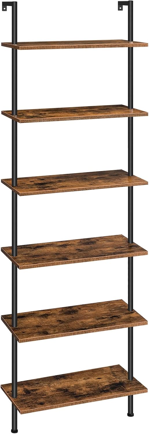 HOOBRO Libreria a Scala 6 Ripiani - EBF65CJ01