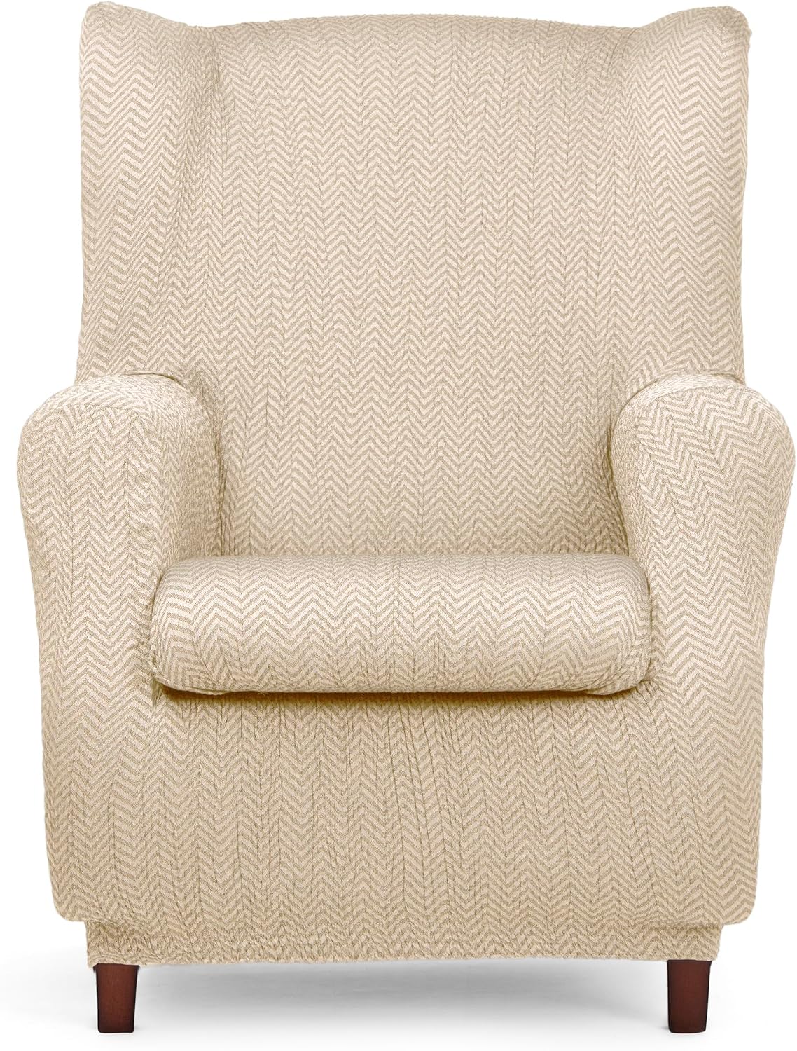 Copripoltrona elastica Eysa Bergère colore crudo