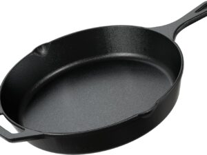 Padella in ghisa KICHLY 12" pre-stagionata, versatile e sicura