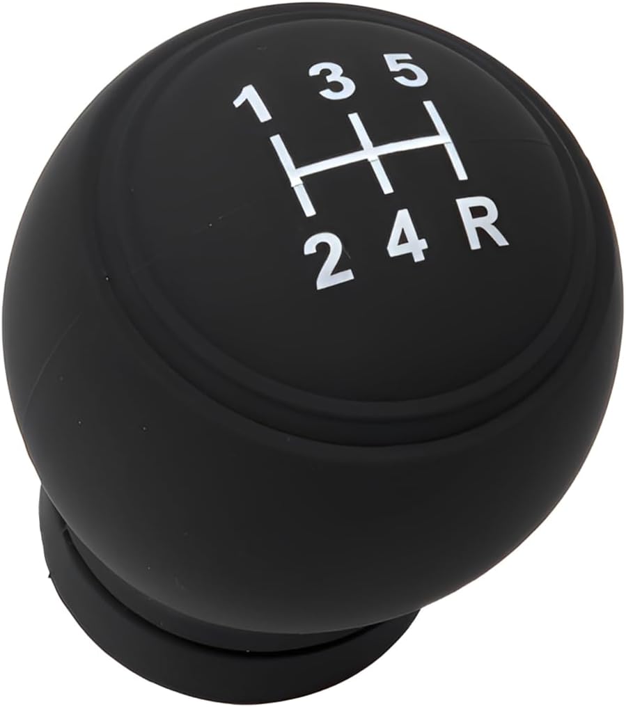 Copri Pomello Cambio Auto 5 Marce Universale Nero