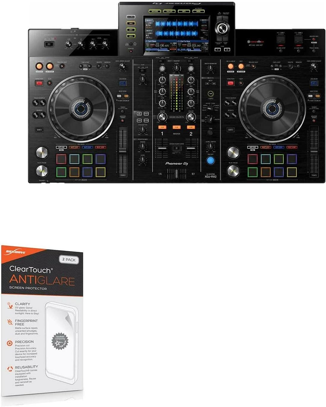 Pellicola antiriflesso BoxWave per Pioneer XDJ-RX2 (2 pz)