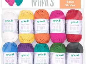 Set Mini Lana Cotton Quick Gründl - 10 colori marrone
