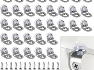 40 Supporti Reggimensola in Acciaio Inox con Ventosa