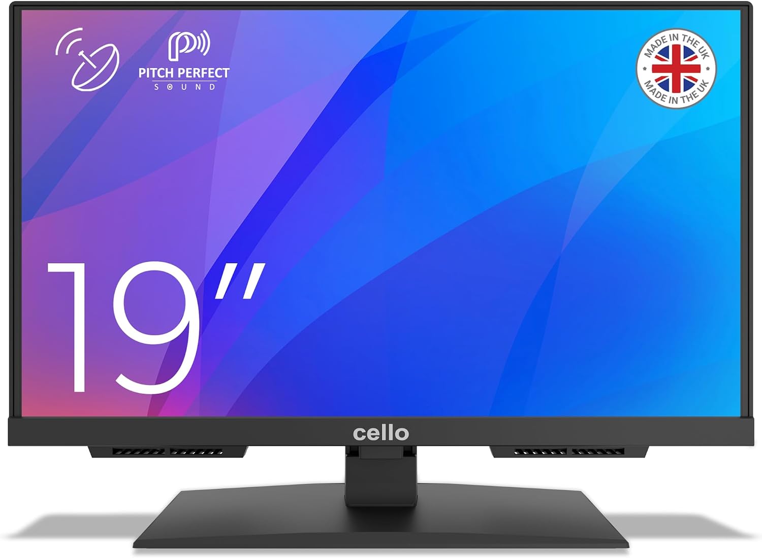 TV LED Cello 19" Full HD 12V senza cornice