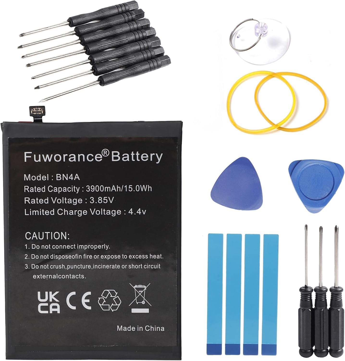 Batteria 3900mAh BN4A compatibile Xiaomi Note 7/Pro con kit riparazione
