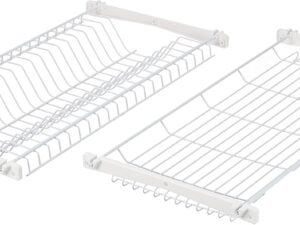 Casabriko 50356 Scolapiatti 60 cm Bianco