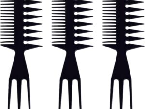 Set 3 pettini 3 in 1 per capelli: antistatico e versatile
