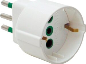 FANTON Adattatore Schuko 2P+T 16A Bianco
