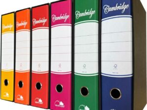 Registratore ad anelli A4 Euro-Cart con custodia - 6 colori