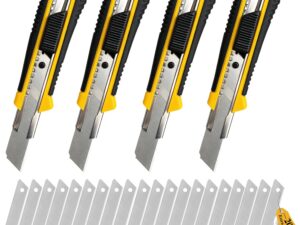 Set taglierino professionale CCLIFE 4 + 20 lame 18 mm