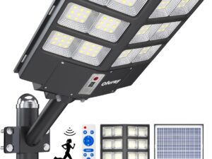 Ofuray Of-2000W Lampione Solare LED Esterno