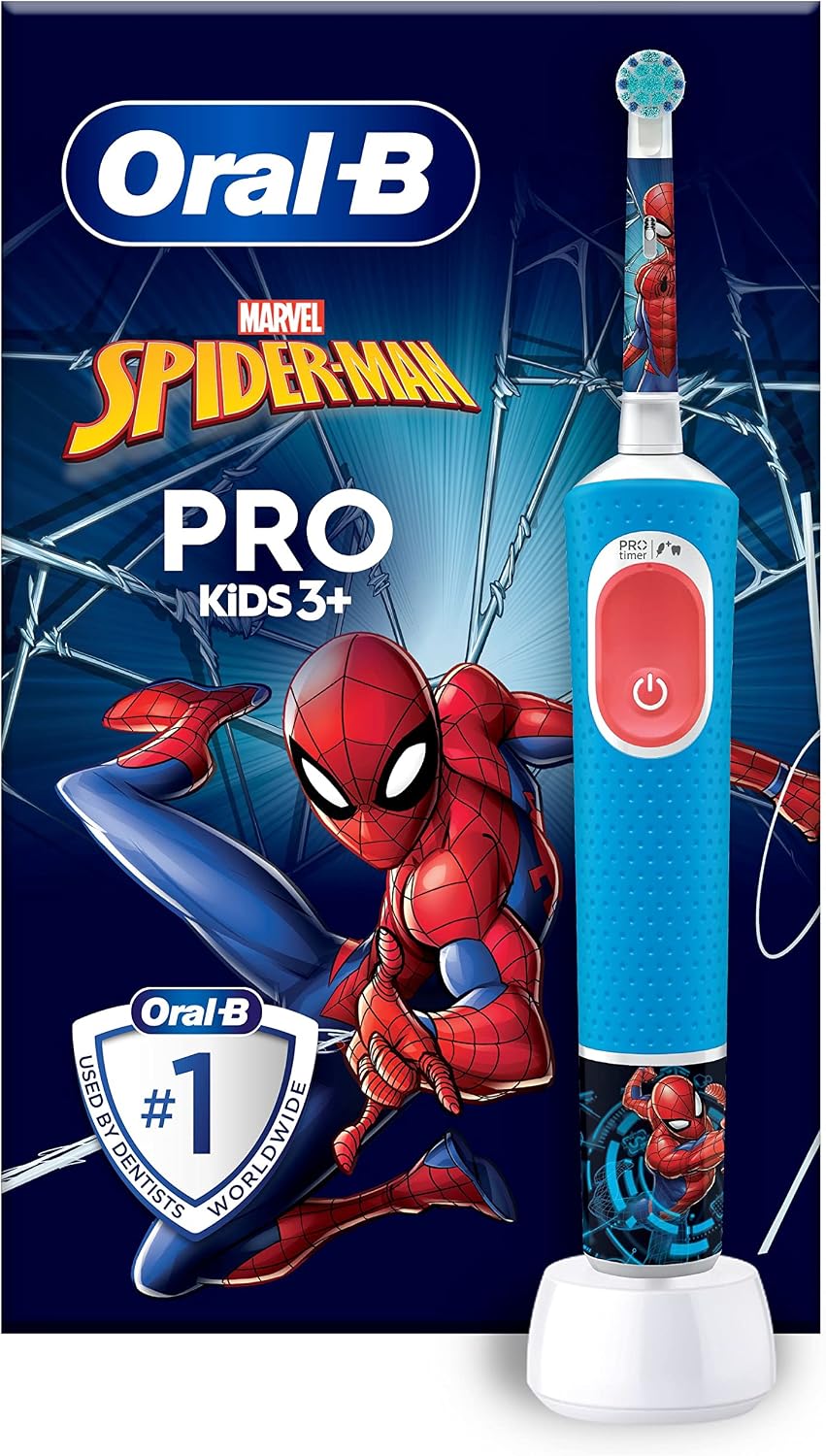 Oral-B Spazzolino Elettrico Pro Kids Marvel Spiderman