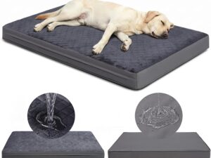 Cuccia Cane Grande Impermeabile, Griglia 104x68x8cm