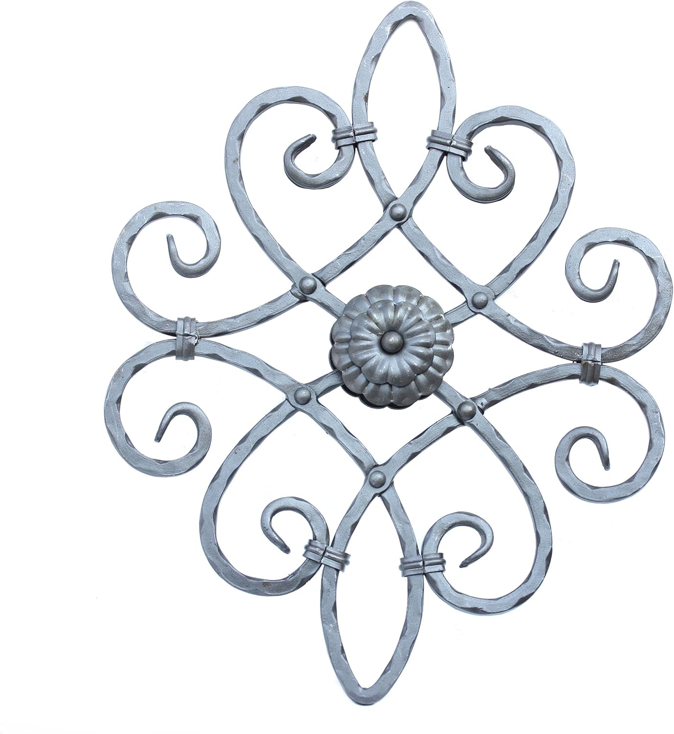 Ornamento ferro battuto UHRIG - Decorazione versatile 42x53 cm