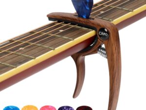 Capotasto 3 in 1 Aomig per chitarra e ukulele