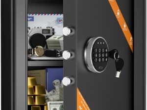 WASJOYE Cassaforte Digitale 42L - Sicurezza Massima