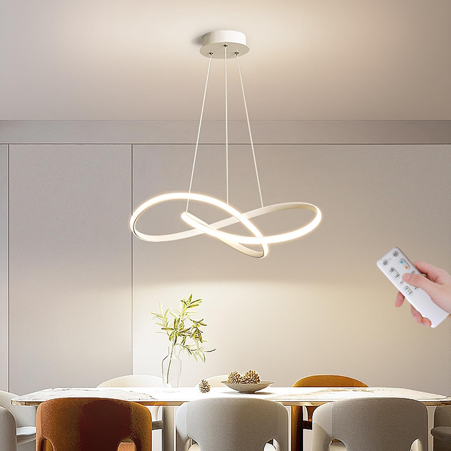 Lampada LED 30W Regolabile 3000K-6000K con Telecomando