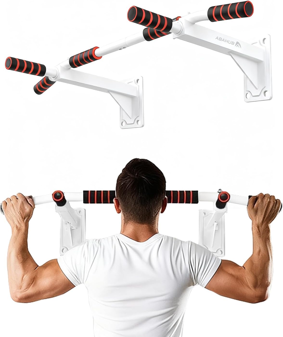Abahub Barra per Trazioni a Muro 200kg - Allenamento Totale a Casa