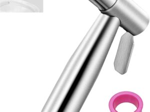 Doccetta Bidet Acciaio Inox Manuale con Spruzzatore