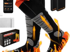 Calze riscaldate 5000mAh con app e 4 temperature