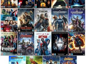 Collezione Completa Film Marvel in DVD