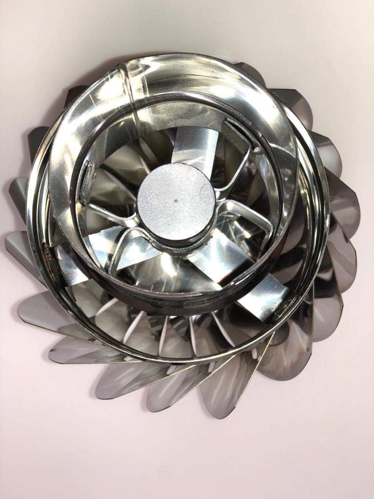 Comignolo girevole inox D160mm per aerazione