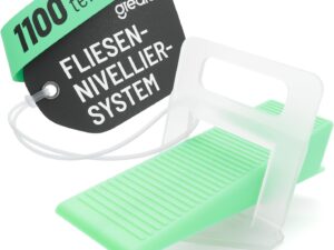 Set Livellamento Piastrelle 1100 pezzi 2mm | Cunei + Clips