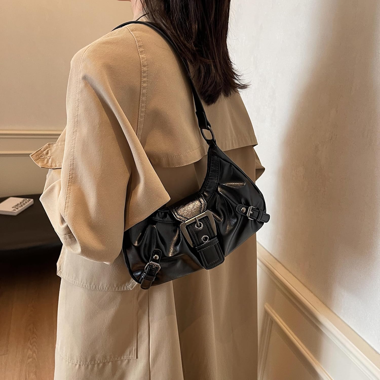 Borsa Y2K Vintage Donna - 3 Modelli in Denim e Cuir PU