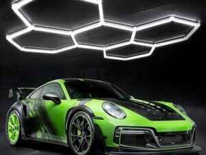 Plafoniera LED esagonale 24 pezzi 192W per garage
