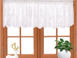 Colexy Mantovana Tenda corta 130x41cm Bianco