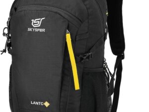 Zaino SKYSPER Lantc 20L Unisex Nero - Robusto e Comodo
