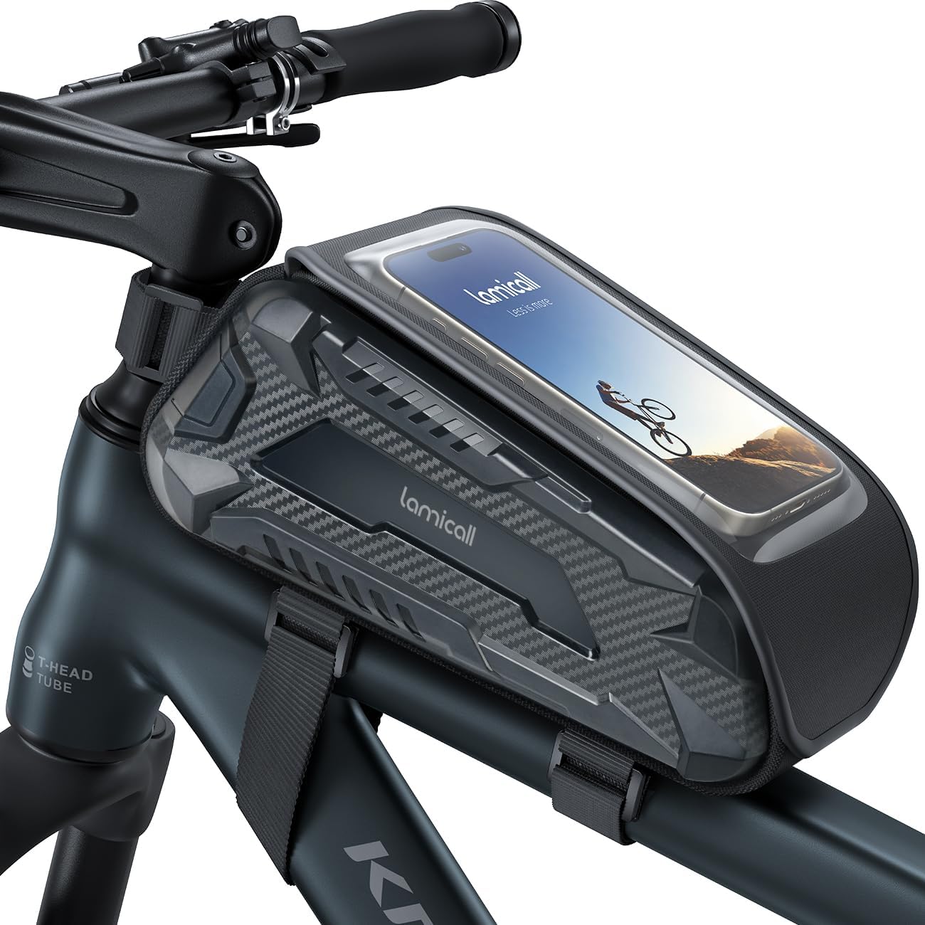 Lamicall Borsa Telaio Bici Impermeabile per Smartphone