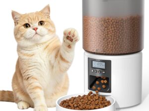Distributore automatico cibo gatti PETVION 4L con timer
