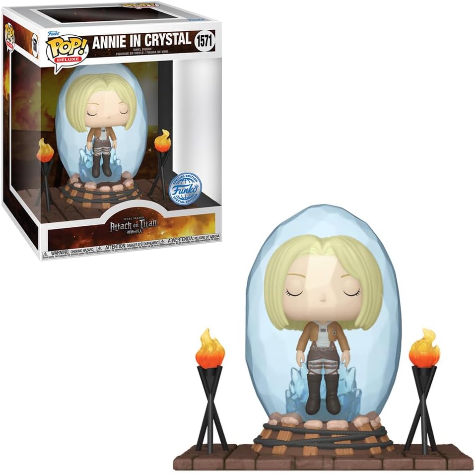 Funko Pop! Deluxe Annie Leonhart in Cristallo - Esclusiva