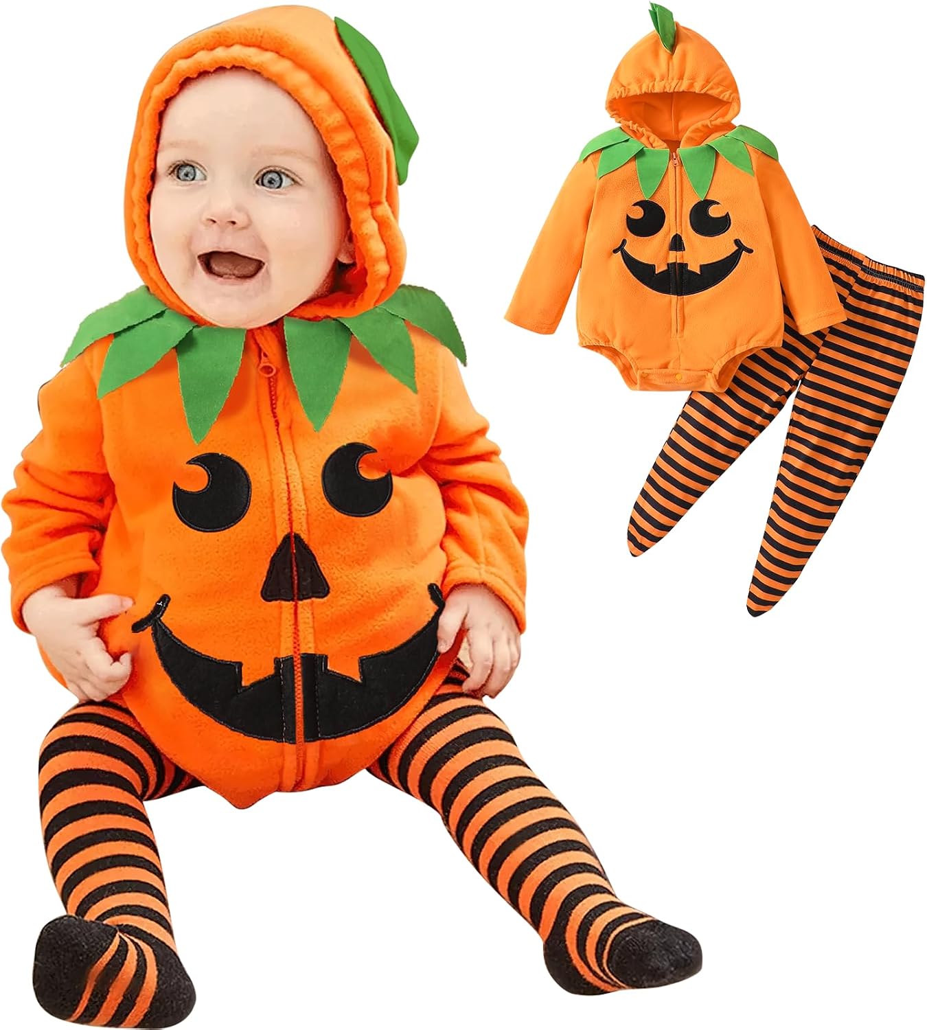 Vestito Carnevale Neonato Zucca Unisex - TenhCreek