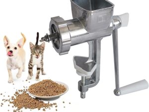 Pellettatrice manuale per mangimi animali 7 stampi