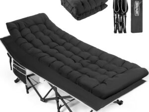 Overmont Lettino Campeggio Pieghevole XL 250 kg