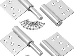 Cerniere acciaio inox HOTUT 130 mm, 2 pz, 360°