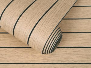 Pannelli adesivi in legno 3D marrone chiaro 30,5x200,7 cm