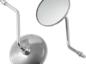 Specchi moto cromati M10 per scooter - Set 2 pezzi A-Pro