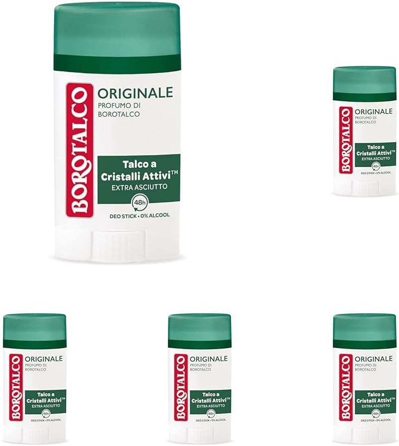 Borotalco Deodorante Stick Originale 5x40 ml