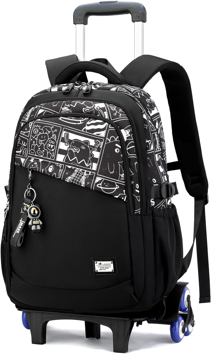 Zaino Trolley Ragazzi 26L con Ruote Staccabile