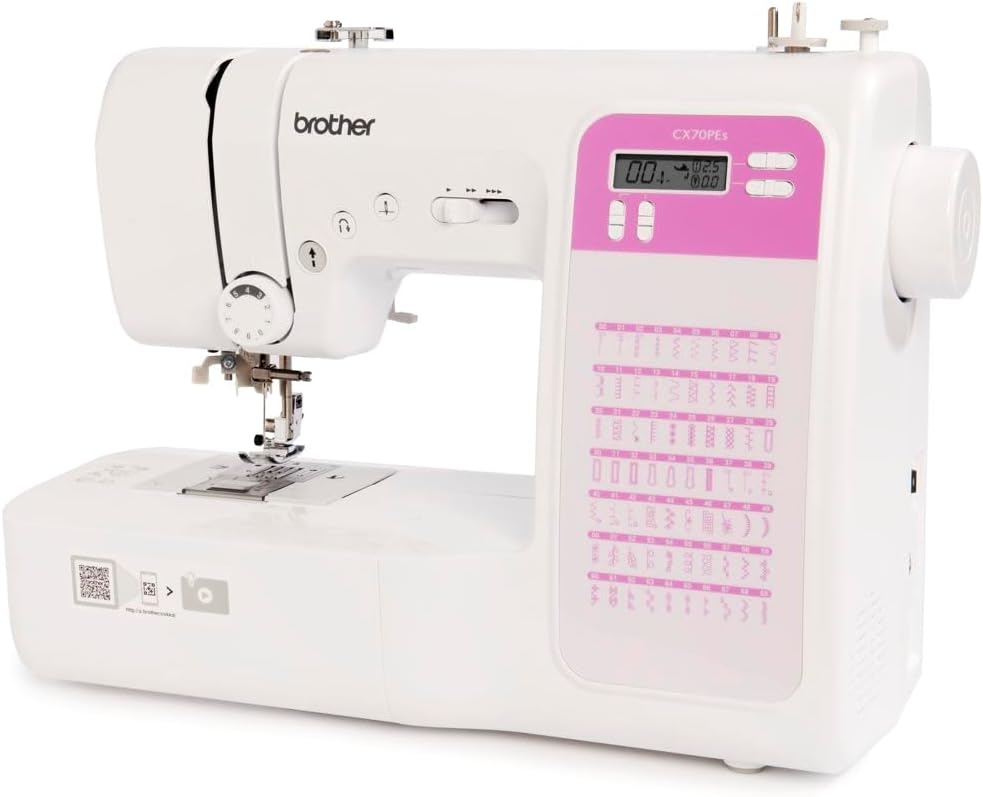 Brother CX70PES - Macchina da Cucire Elettronica 70 Punti