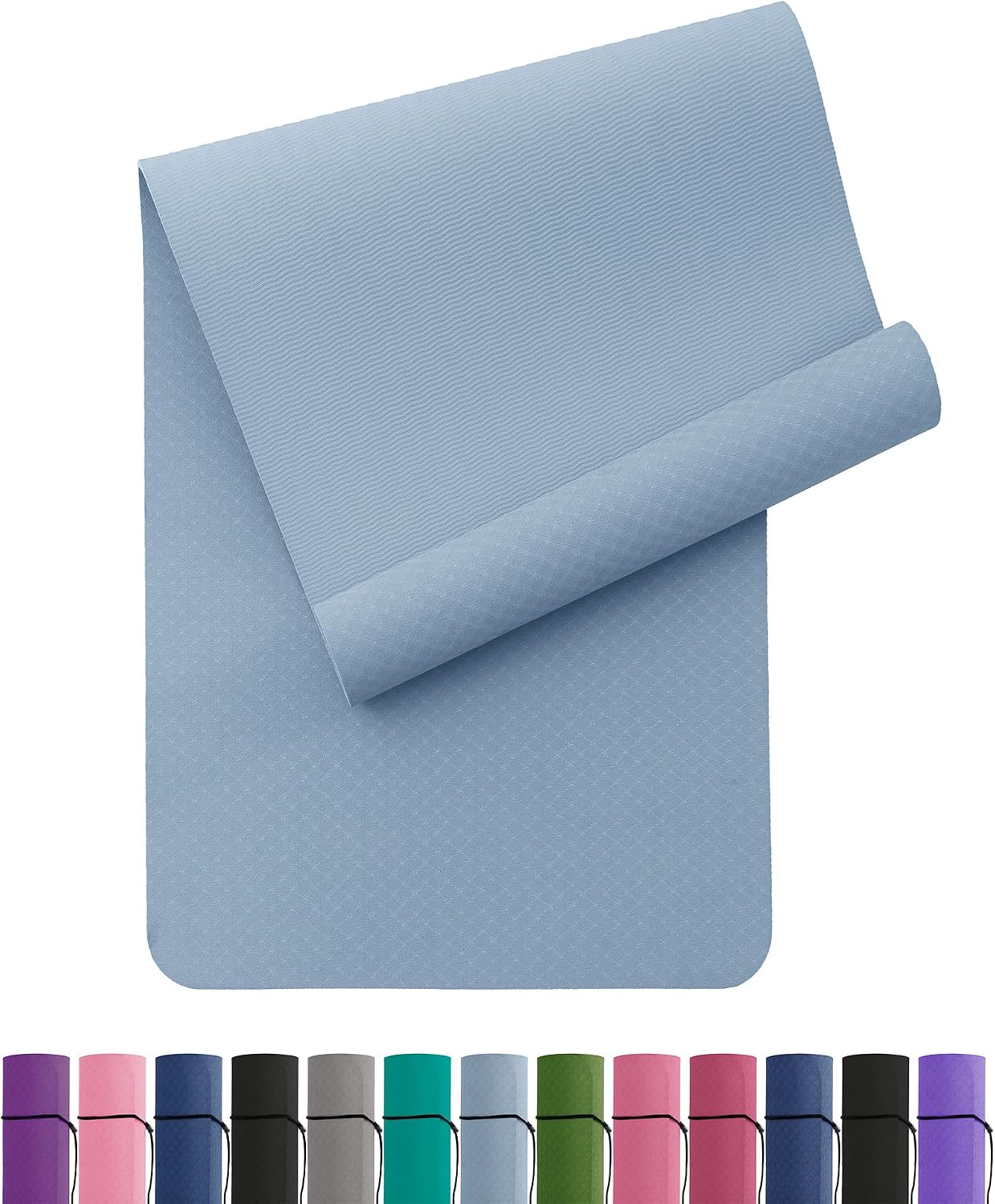 Tappetino Yoga Narwhal TPE Spesso 6mm Antiscivolo