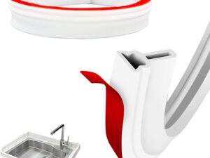 Guarnizione Box Doccia Silicone 1m - Impermeabile e Adattabile