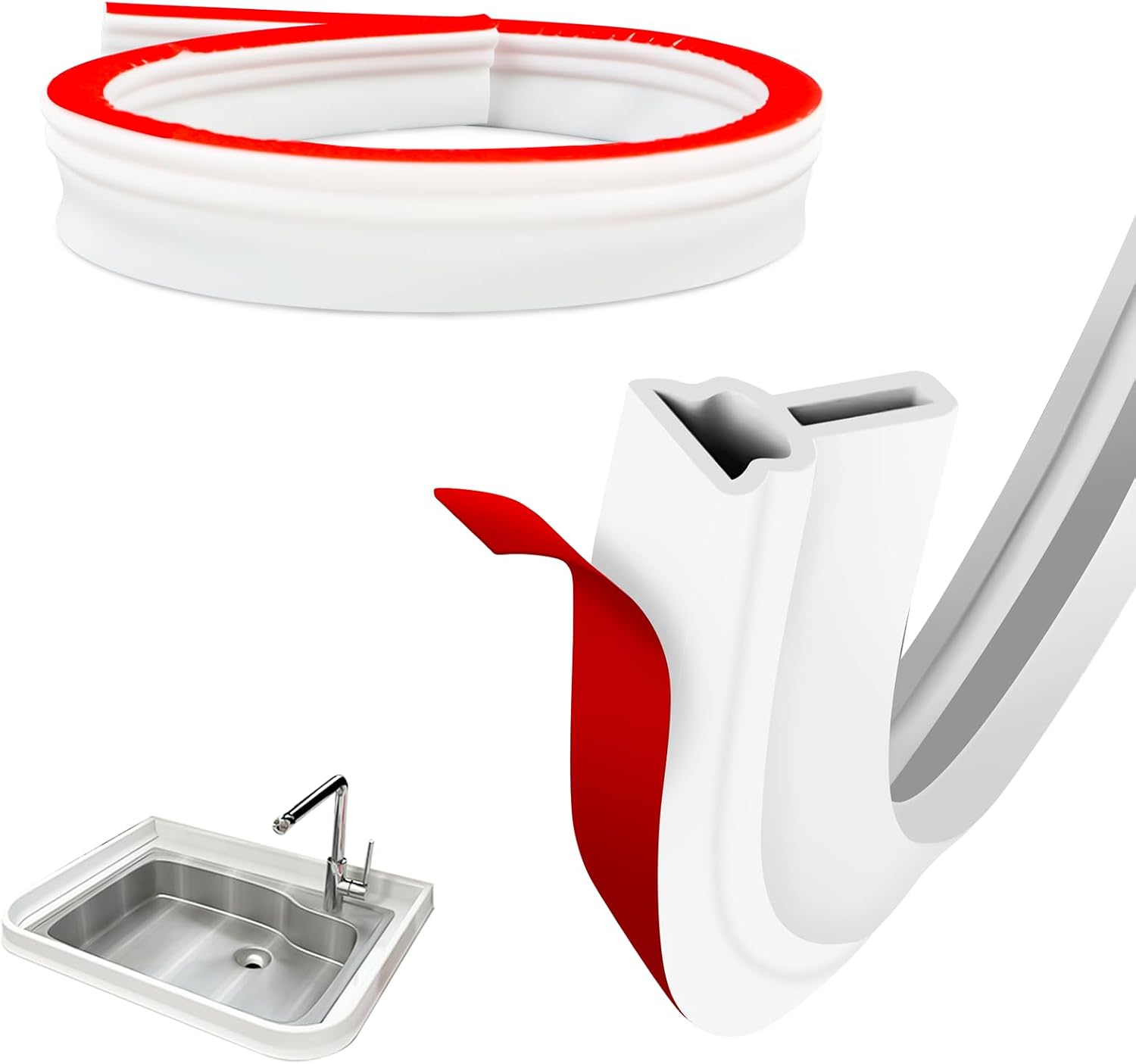Guarnizione Box Doccia Silicone 1m - Impermeabile e Adattabile