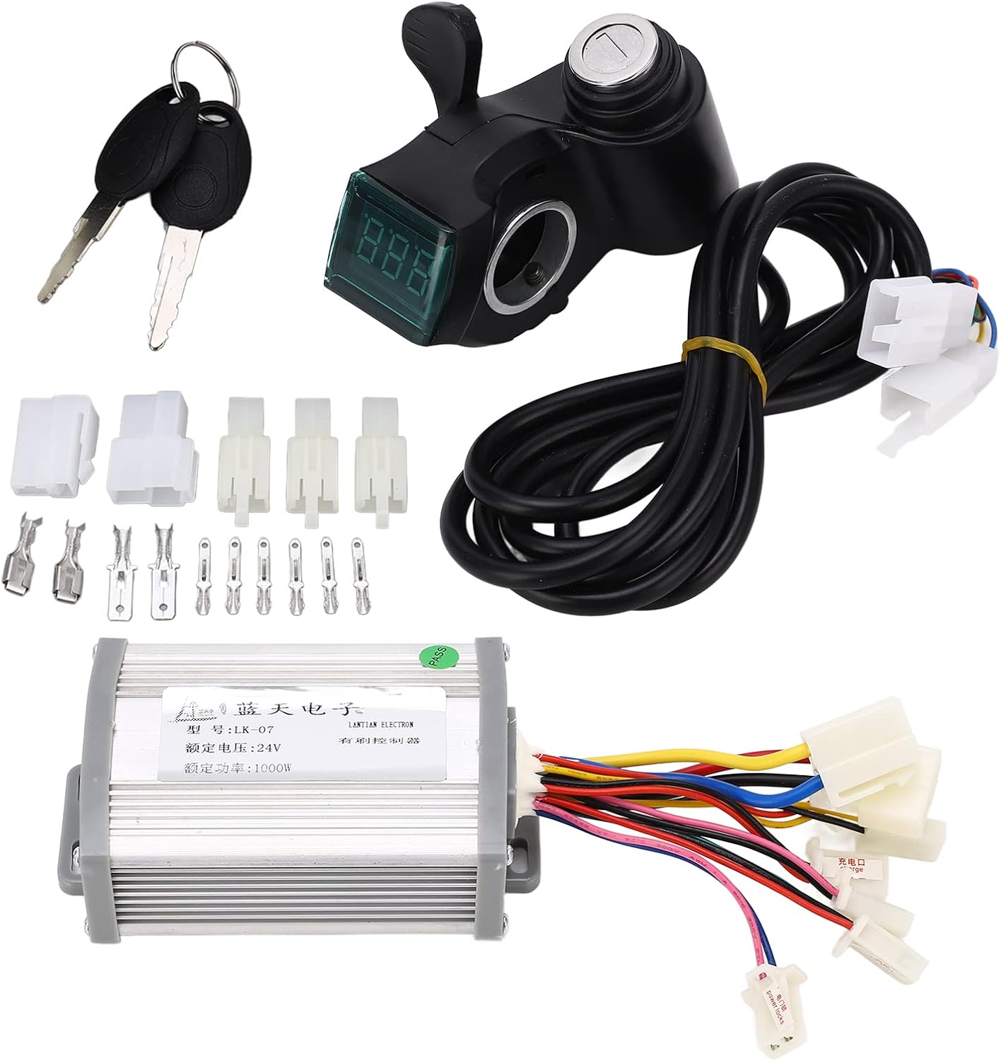 Set Regolatore Motore 24V 1000W per Bici Elettriche