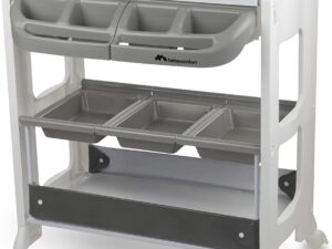 Bebeconfort Dolphy Fasciatoio 2 in 1 con Vaschetta e Ruote