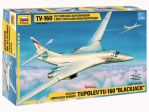 Zvezda TU-160 Blackjack 1:144 - Modello Plastico