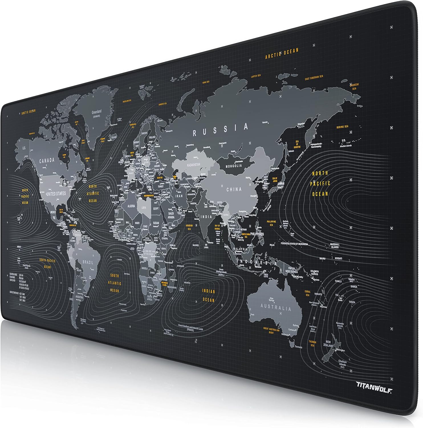 CSL-Computer Titanwolf Tappetino XXL Mousepad 900x400mm
